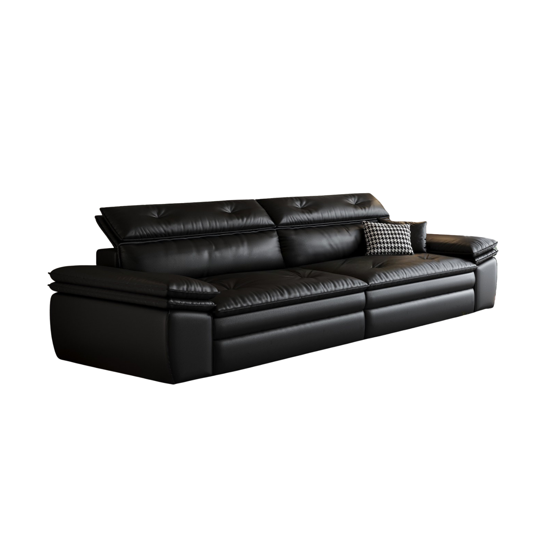 โซฟา MJHOMEDESIGNS SF329 สีดำ L180XW100XH80 CM_0